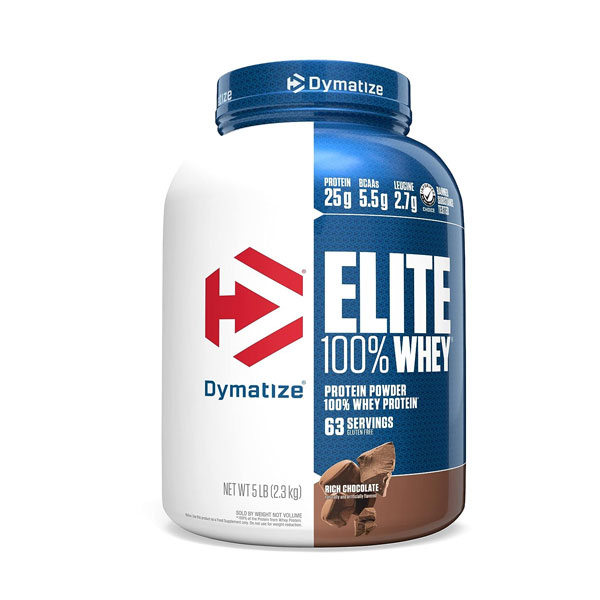 Dymatize Nutrition Elite Whey Protein (1.8kg) – High-Quality Protein for Muscle Growth