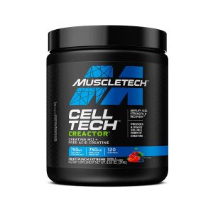 MuscleTech Creactor 120 servings fruit punch extreme creatine supplement