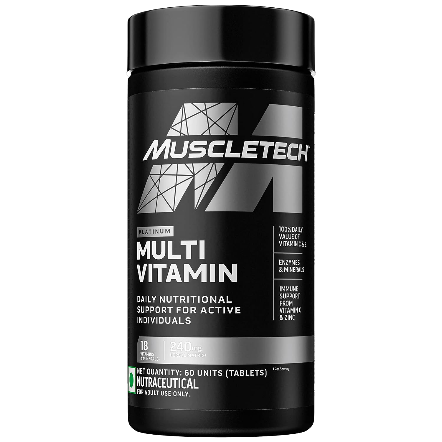 MuscleTech Platinum Multivitamin – 60 Tablets