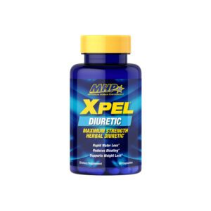 MHP Xpel Diuretic - Maximum Strength Herbal Formula | 80 Capsules