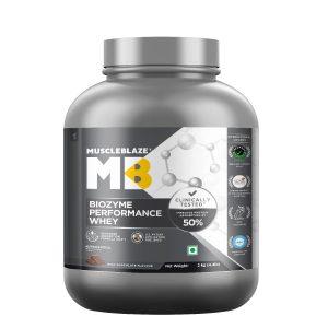 MuscleBlaze Biozyme Performance Whey Protein Enhanced Absorption Formula