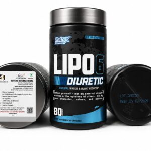 Nutrex Research, LIPO-6 Diuretic, 80 Capsules