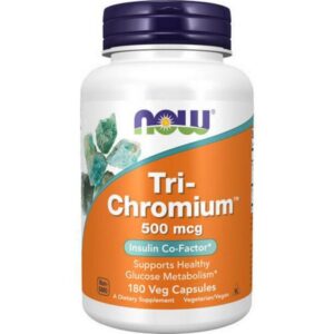 Now Tri-Chromium 500mcg Cinnamon 90 Capsules