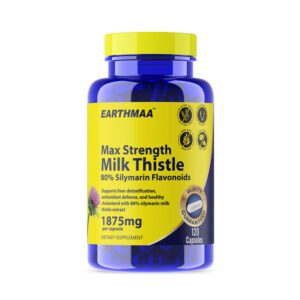 Earthmaa Max strength Milk Thistle 1875 MG