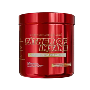 Promolecules Father of Insane|Ultra High Stim|5200mg Power Blend|70 Serv Half Scoop (35 Full) Pre Workout (245 g,)