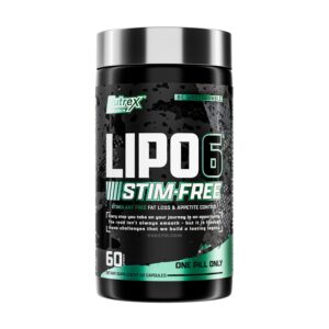 Nutrex Research LIPO SIX Stim-Free 60 Servings Liquid Capsules Bottle