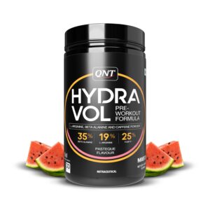 QNT Hydravol Pre-Workout Supplement | 400g |  Pasteque| Instant Energy & Quick Muscle Pump | Beta-Alanine & Caffeine For Enhanced Focus & Muscle Strength (Copy) (Copy)