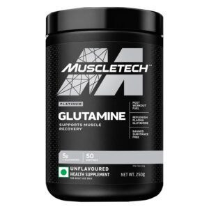 muscletech platinum 100% glutamine