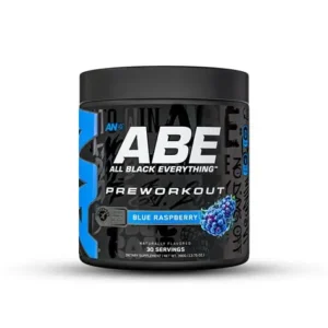 Applied Nutrition ABE Pre Workout - All Black Everything Pre Workout Powder, Energy & Physical Performance with Citrulline, Creatine, Beta Alanine (375g - 30 Servings) (ICY Blue Raz)
