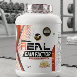 MF Real Gainer Gain Factor 3kg | High-Calorie Mass Gainer