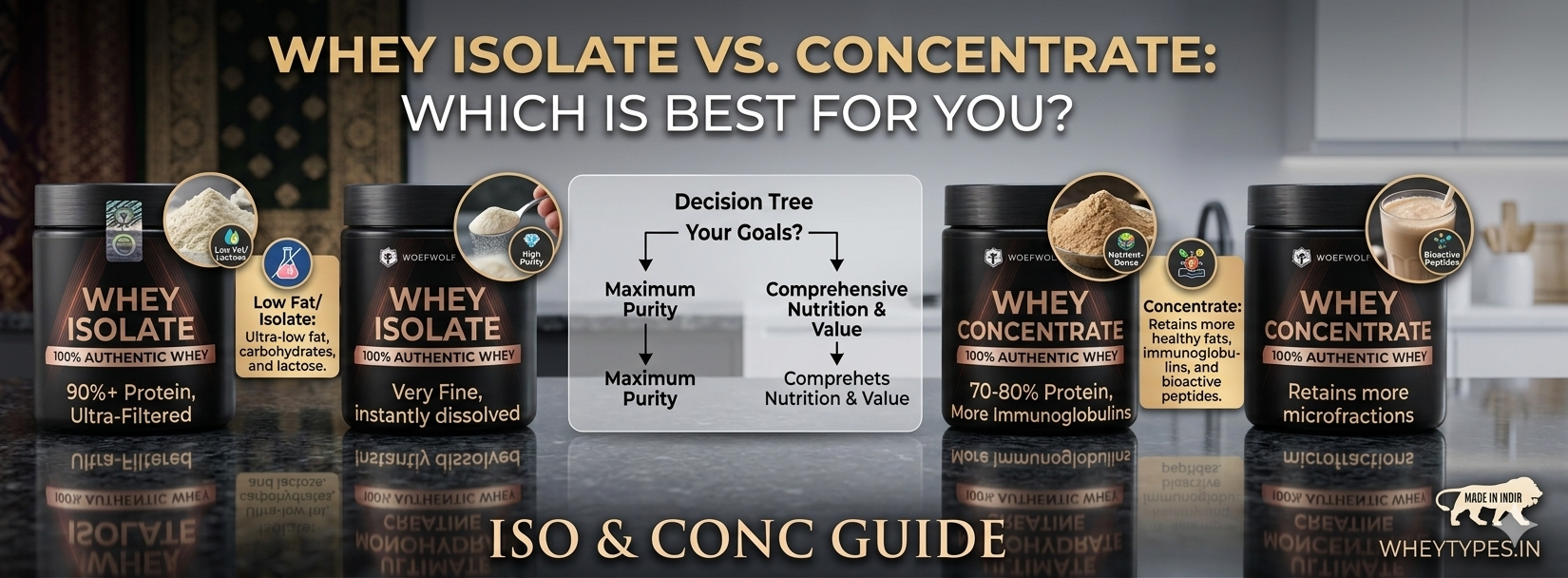Whey Protein Isolate vs Concentrate: Which Is Best?