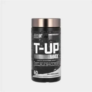 Nutrex Research T-Up Booster Muscle Growth Supplements for Men Increase T Levels Strength Stamina Support Fitness Workout Muscle Recovery Energy Capsules 60 Count