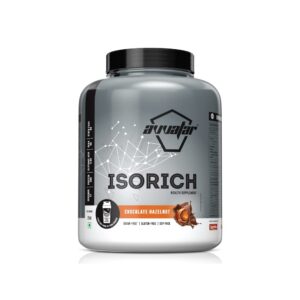 avvatar ISORICH WHEY PROTEIN | 2Kg | Chocolate Hazelnut Flavour | 28g Protein | 57 Servings | Isolate