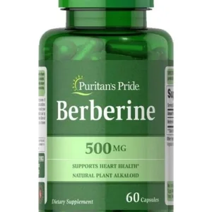 Puritan's Pride Berberine 500 mg, 60 Capsules