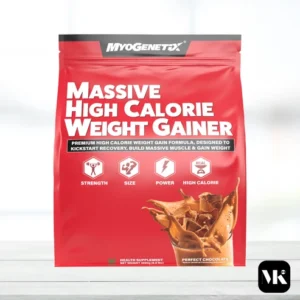Myogenetix Massive High Calorie Weight Gainer 6 lbs container in Perfect Chocolate flavor