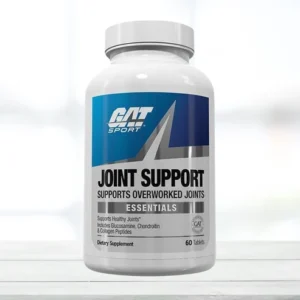 GAT Sport Joint Support Supplement 60 tablets bottle showing premium bone flexibility label