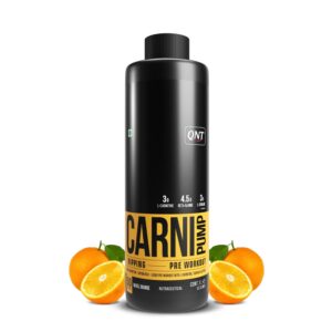 QNT Carnipump Liquid Pre-Workout Navel Orange 1L bottle front view